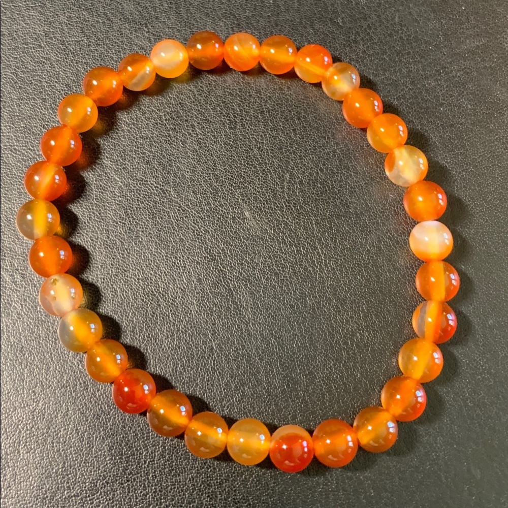 Handmade Carnelian ✨ Mindfulness Gems🌈Bracelet